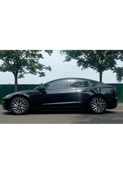 Tesla Model 3 Soul Jant Kapağı Seti 18 Inç, Siyah Gümüş Renk (4 Adet Set Olarak Satılmaktadır.)