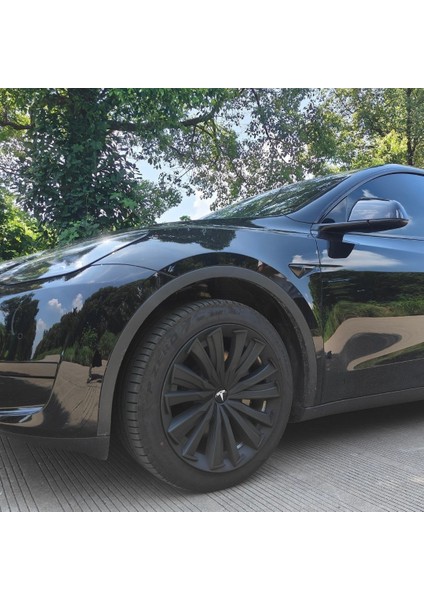 Tesla Model Y Aıry Jant Kapağı Seti 19 Inç, Mat Siyah Renk (4 Adet Set Olarak Satılmaktadır.) fırsatları