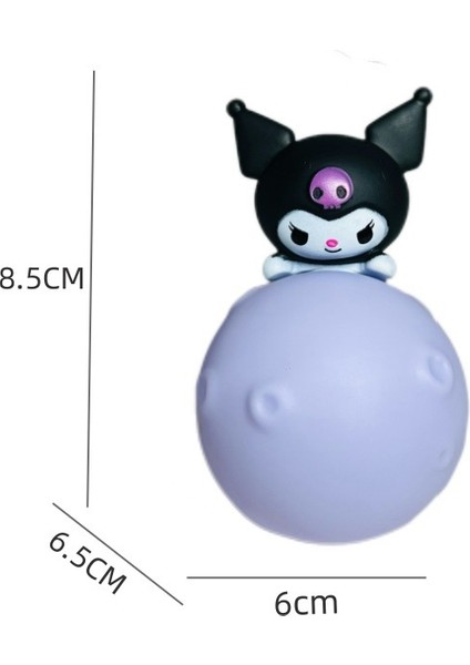 Sanrio Kurome Büyük Kulaklı Köpek Tamagotchi Moon Küçük Lamba Başucu Ortam Lambası Uyku Lambası Doğum Günü Hediyesi (Yurt Dışından)