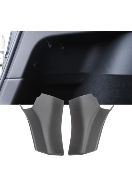 Tesla Model Y Arka Bagaj Içi Köşelerinin Sağ ve Sol Koruyucu Bakaliti, 2 Adet Set Olarak, Mat Siyah Renk fiyatları