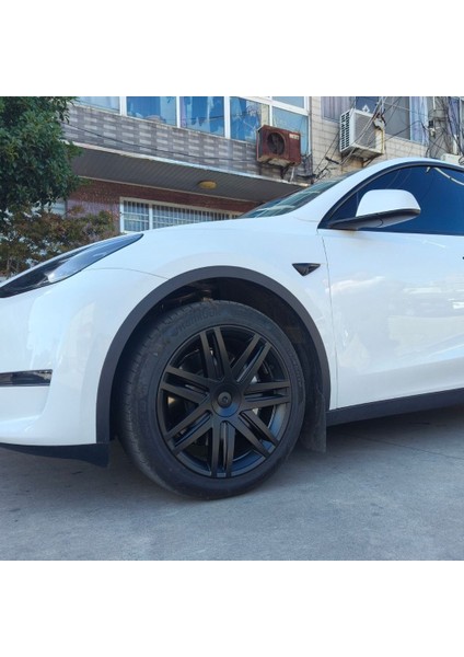 Tesla Model Y Brıght Jant Kapağı Seti 19 Inç, Mat Siyah Renk (4 Adet Set Olarak Satılmaktadır.)
