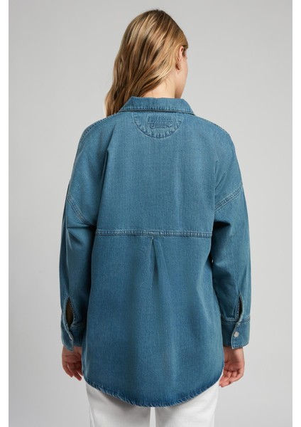Donde Kadın Jean Ceket Denim