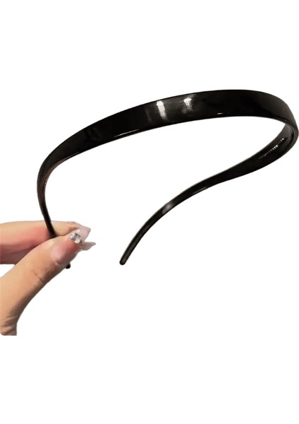 Vintage Güneş Gözlükleri Çerçeve Şekli Saç Bantları Baskı Akrilik Ince Saç Çember Anti-Kayma Basit Kafa Bandı Kadın Saç Aksesuarları Başlık: A (Yurt Dışından)