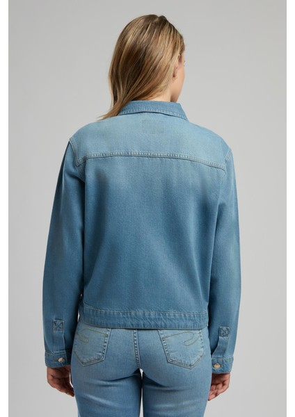 Linda Kadın Jean Ceket Denim