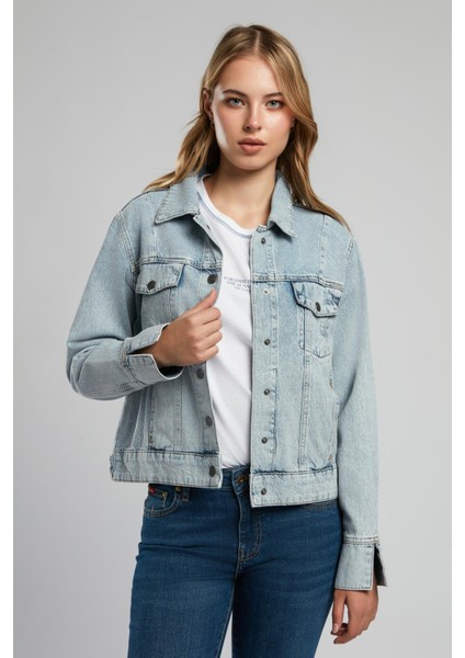 Valery Kadın Jean Ceket Denim