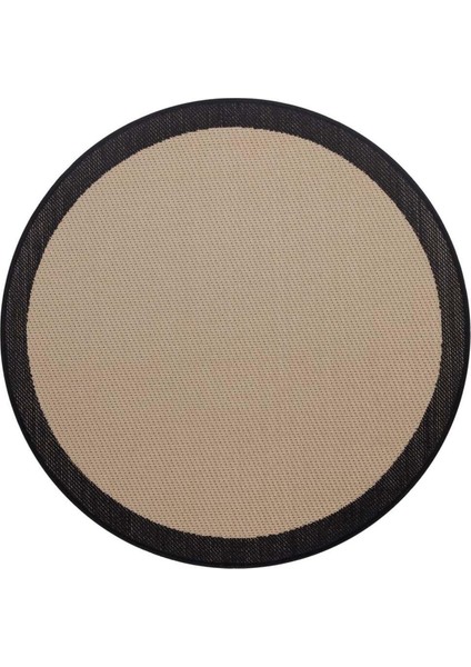 Jüt Sisal Yuvarlak Kilim Yıkanabilir Kilim 9716 Yuvarlak