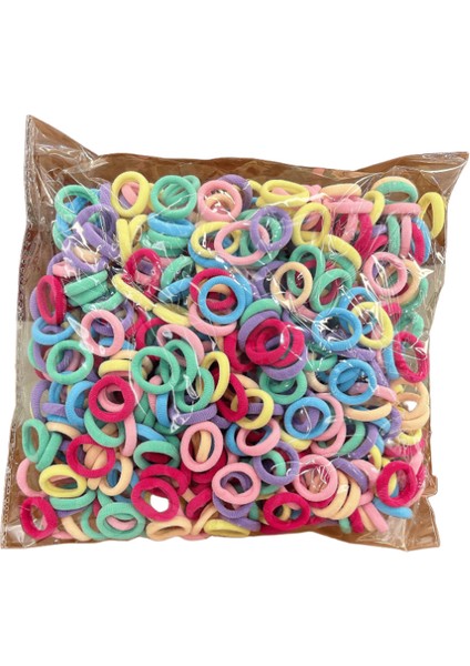 100 Adet Çocuk Saç Aksesuarları Yüksek Esnekliğe Sahip Moda Naylon Saç Ipi Basit Temel Bant ve Kafa Bant Color: 4/beden: 100PCS (Yurt Dışından)