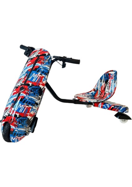 Drift Car Elektrikli Kaykay Drift Scooter Bluetooth Grafity Desen