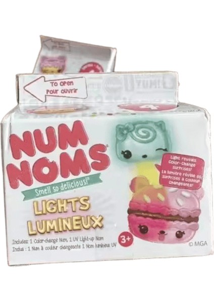 Numnoms Lipgloss Damga Kokusu Çok Lezzetli Kör Kutu Bebek Hediyeleri Oyuncak Model Anime Figürleri Süsleri Toplayın Renk: Rastgele 1 Adet (Yurt Dışından)