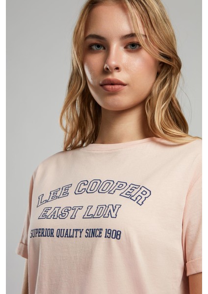 Cosep Kadın O Yaka T-Shirt Pudra fırsatları