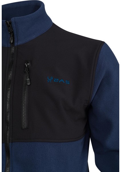 Picture Organic 2AS Cliff Erkek Parçalı Ince Polar Sweatshirt Lacivert modelleri