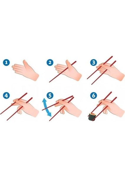 15 Çift Renkli Desenli Bambu Chopstick Yıkanabilir Çin Çubuk Suşi Ramen Noodle Yemek Çubukları