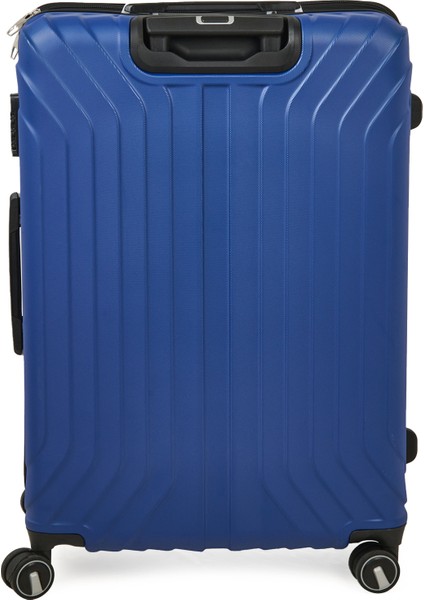 Vertical Line Orta Boy Abs Valiz - Gece Mavisi - 66X45X26 cm