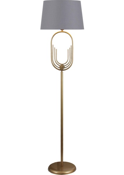 Royal Tekli Eskitme Lambader Gri Şapka Modern , Oturma Odası ,yatak Odası , Salon Lambader