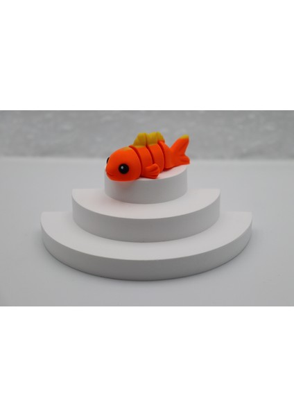 Sevimli Hareketli Eğitici Hayvan Figürü / Oyuncak - Mini Balık
