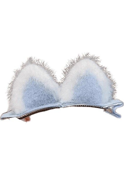 2pcs Koreli Kedi Kulakları Saç Pin 3D Çocuklar Sevimli Saç Pimi Çocuklar Küçük Kızlar Bebek Heapear Çocuk Saç Aksesuarları Sıcak Renk: Mavi (Yurt Dışından)