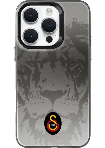 iPhone 16 Pro Uyumlu Galatasaray Aslan Siyah Arma Premium Lisanslı Telefon Kılıfı