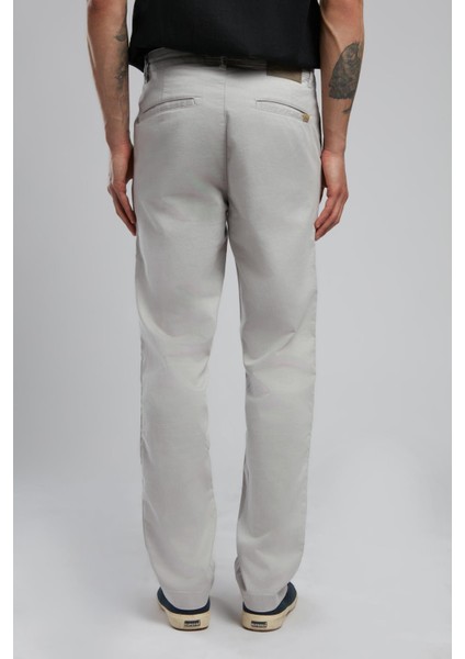 New Chıno 2 Erkek Dokuma Pantolon Açık Gri modelleri