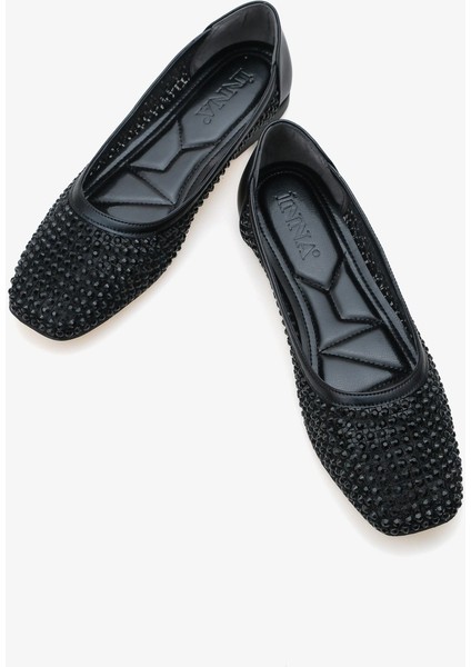 Desamer Inna Kadın Taşlı Babet modelleri