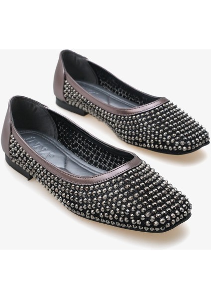 Desamer Inna Kadın Taşlı Babet