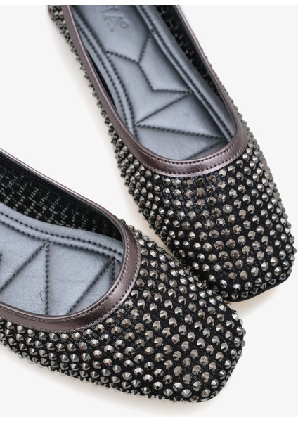 Desamer Inna Kadın Taşlı Babet modelleri