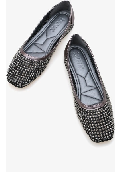 Desamer Inna Kadın Taşlı Babet fırsatları