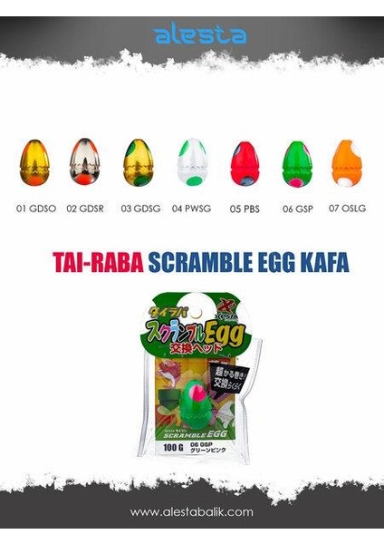 Tai -Raba Scramble Egg 120gr - 01 GDSO