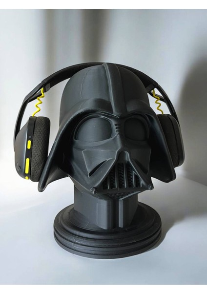 Star Wars Darth Vader Kulaklık Tutucu, Masaüstü Dekoratif Kulaklık Tutacağı, Kulaklık Standı -