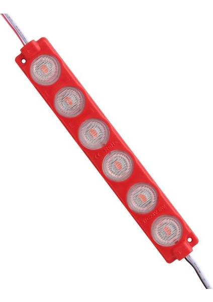 24 Volt 1.3 Watt Kırmızı 3030 Cob Modül LED