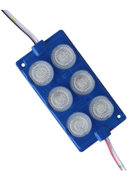 24 Volt 3 Watt Mavi 3030 Cob Modül LED 75*40