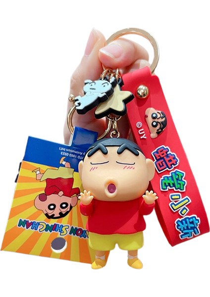 Karikatür Pastel Boya Küçük Yeni Süpermen Araba Anahtarlık Çekicilik Sevimli Bebek Çekicilik Anahtarlık (Yurt Dışından)