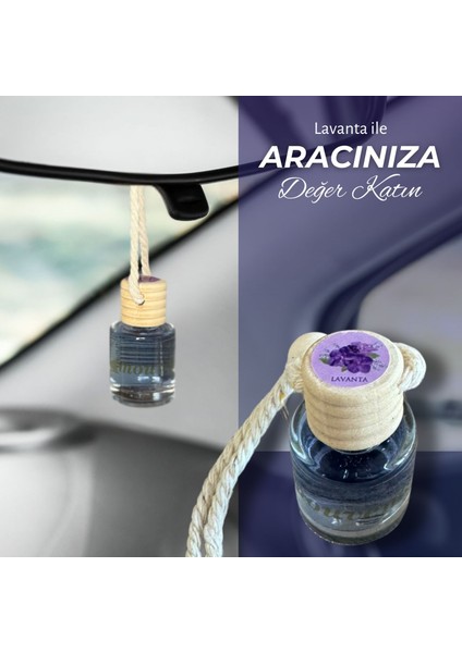 Lavanta Tarlası Oto Kokusu ile Aracınızda Ferahlatıcı ve Dinlendirici Bir Atmosfer Oluşturun