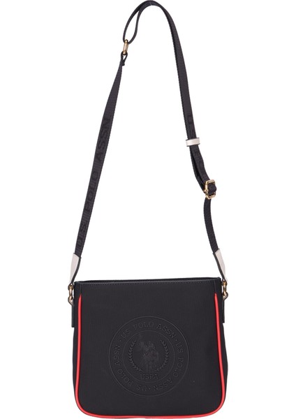 US25265 Kadın Çapraz Çanta Lacivert - Kırmızı