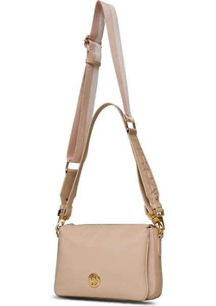 US25141 Kadın Çapraz Çanta Bej modelleri