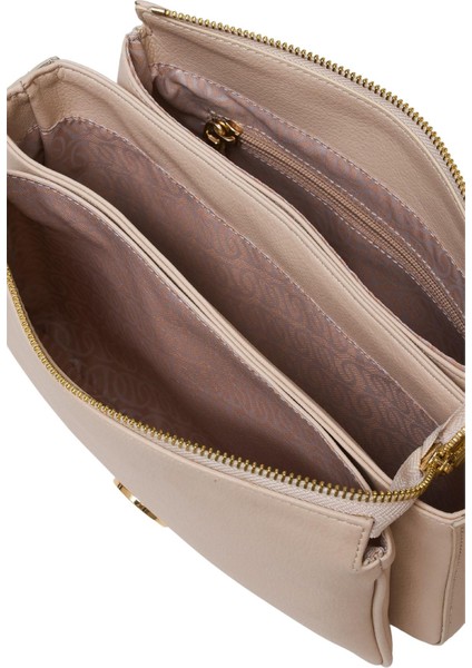 US25141 Kadın Çapraz Çanta Bej indirimleri