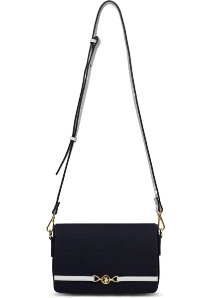 US25235 Kadın Çapraz Çanta Lacivert - Kırmızı modelleri