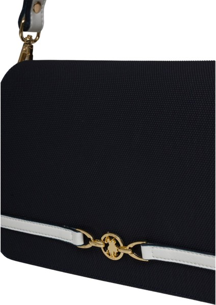 US25235 Kadın Çapraz Çanta Lacivert - Kırmızı fırsatları