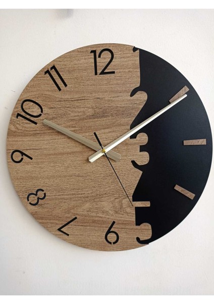 Ahşap Sessiz Duvar Saati indirimleri