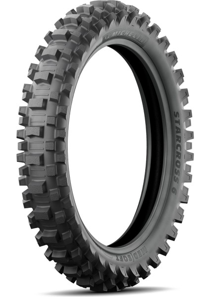 120/90-18 Starcross 6 Medium Soft Motosiklet Ön Lastik (3922)