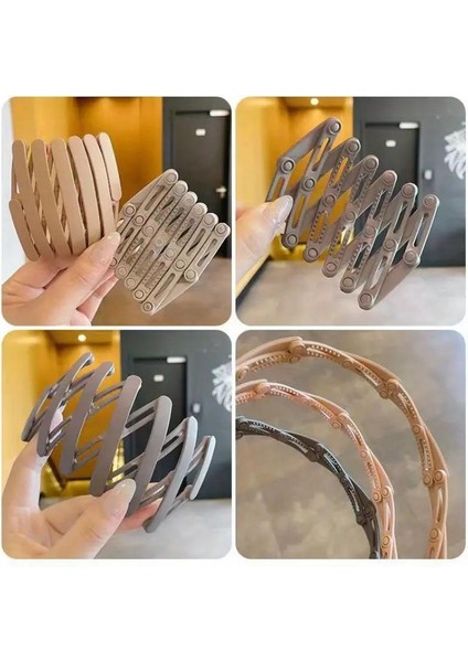 Kahverengi Katlanır Taşınabilir Çanta Içi Taç Toka 1 Adet indirimleri