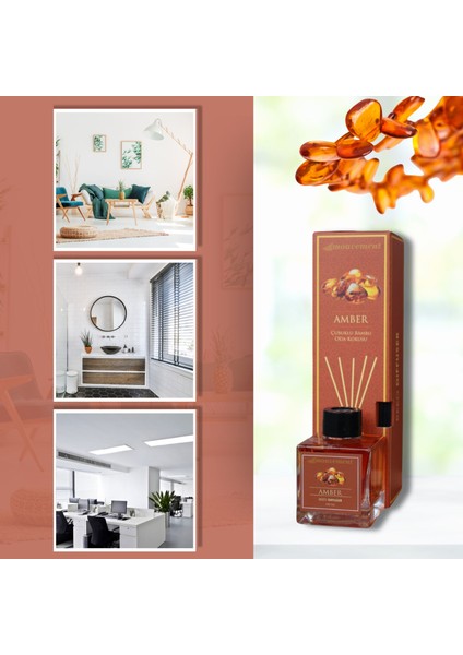Bambu Çubuklu Oda Kokusu Amber Esintisi 100 ml