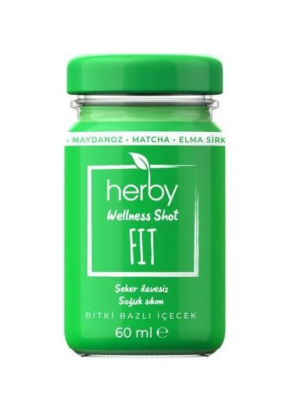 Fit Paket (Fit Matcha Shot 12'li Paket + Bitki Çayı)