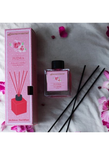 Bambu Çubuklu Oda Kokusu Soft Pudra 100 ml