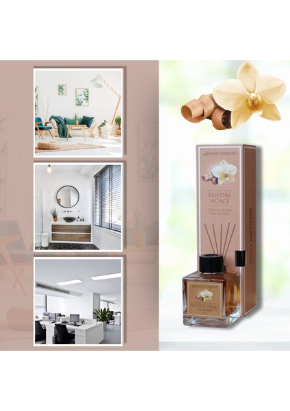Bambu Çubuklu Oda Kokusu Sandal Esintisi 100 ml
