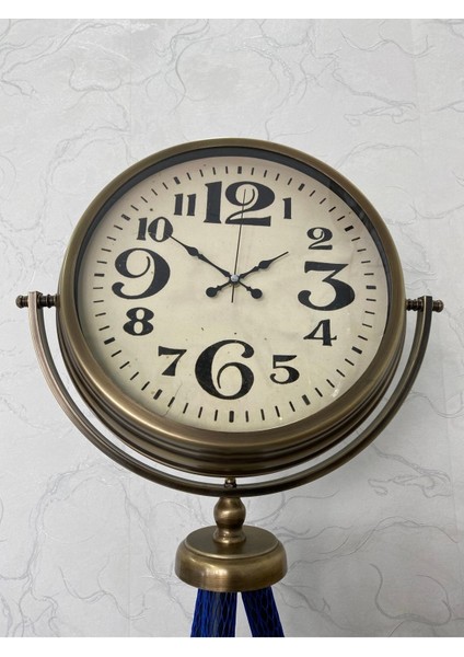 150 cm Dekoratif Tripod Ayaklı Tüm Aksamları Metal Eskitme Kaplama Saat fiyatları