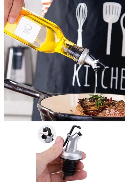 5 Adet Kapaklı Damlatmaz Yağ Tıpası Yağdanlık Şişe Ucu Yağlık Sirkelik Sosluk indirimleri