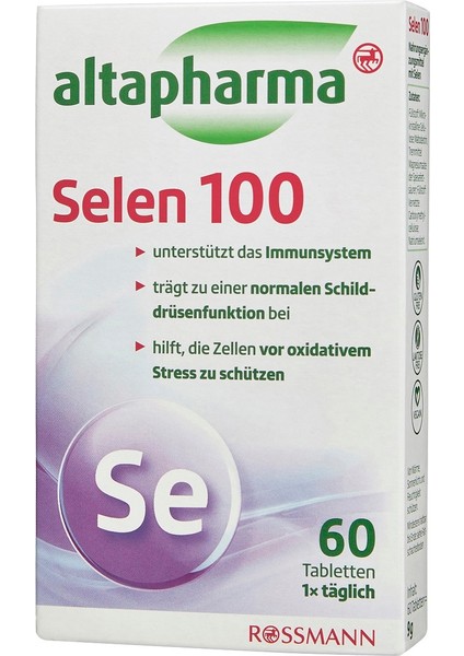 Selenyum İçeren Takviye Edici Gıda 60 adet