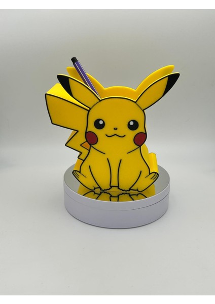 Pokemon Pikachu Pikaçu Kalem Kutusu - Masaüstü Organizer Kalemlik