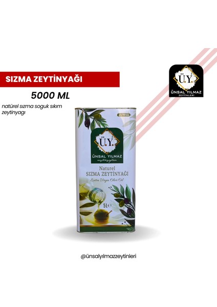 Sızma Zeytinyağı 5000 ml