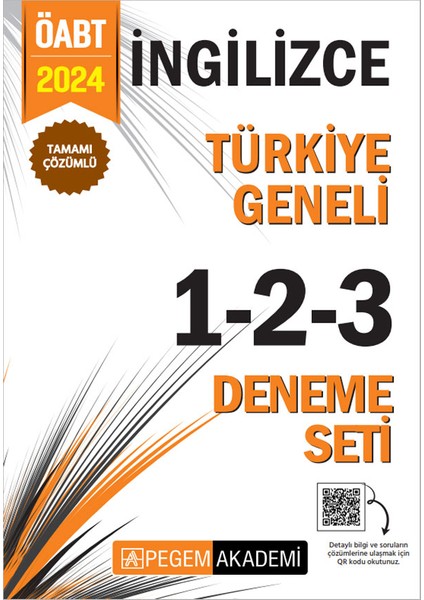 2024 KPSS ÖABT İngilizce Tamamı Çözümlü Türkiye Geneli 1 – 2 – 3 Deneme Seti